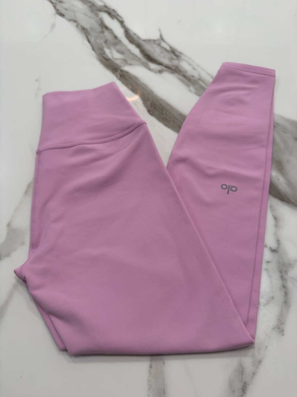 Alo 7/8 High-Waist Airbrush Legging Candy Heart Pink XS